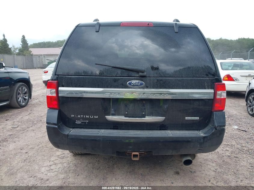 2017 Ford Expedition Platinum VIN: 1FMJU1MT4HEA83493 Lot: 43261662
