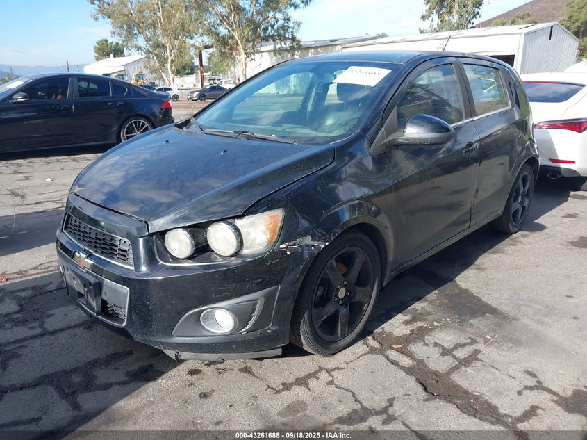 2016 CHEVROLET SONIC LTZ AUTO 1G1JE6SB8G4151722