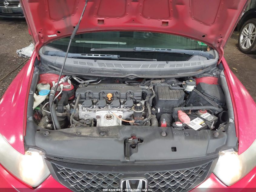 2009 Honda Civic Ex VIN: 2HGFG12869H512192 Lot: 43261697