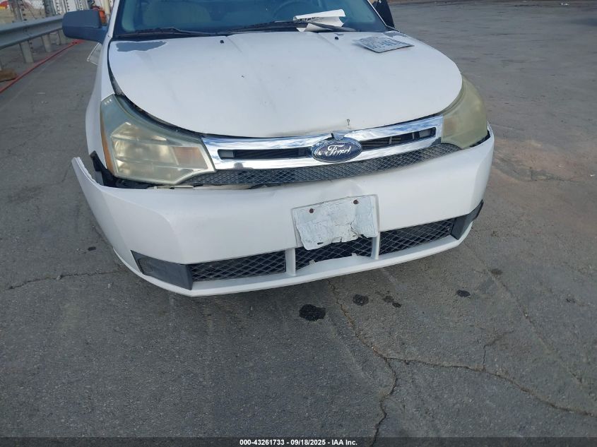 2008 Ford Focus Se/Ses VIN: 1FAHP35N78W195260 Lot: 43261733