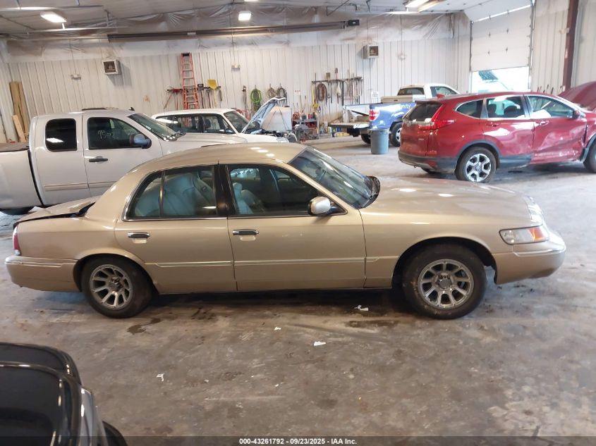 2000 Mercury Grand Marquis Ls VIN: 2MEFM75W7YX657250 Lot: 43261792