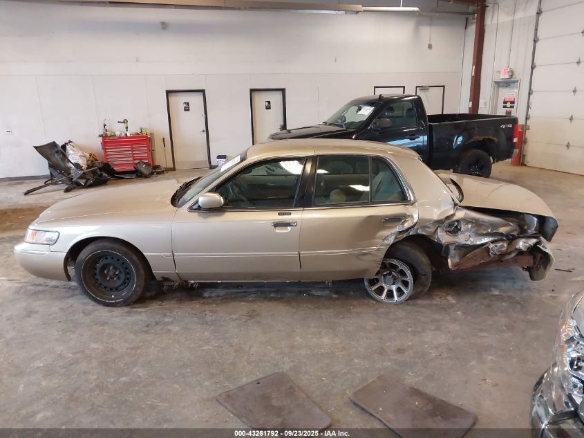 2000 Mercury Grand Marquis Ls VIN: 2MEFM75W7YX657250 Lot: 43261792