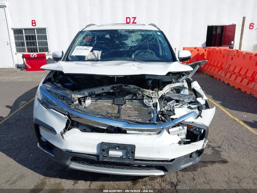 2022 Honda Pilot Awd Elite VIN: 5FNYF6H04NB007065 Lot: 43261801