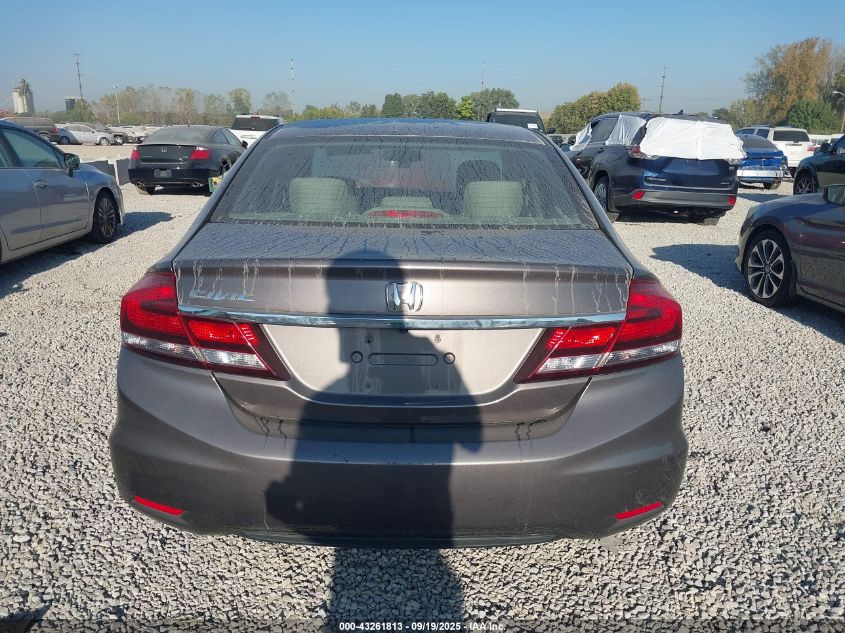 2013 Honda Civic Ex VIN: 19XFB2F81DE003208 Lot: 43261813