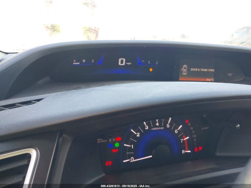 2013 Honda Civic Ex VIN: 19XFB2F81DE003208 Lot: 43261813