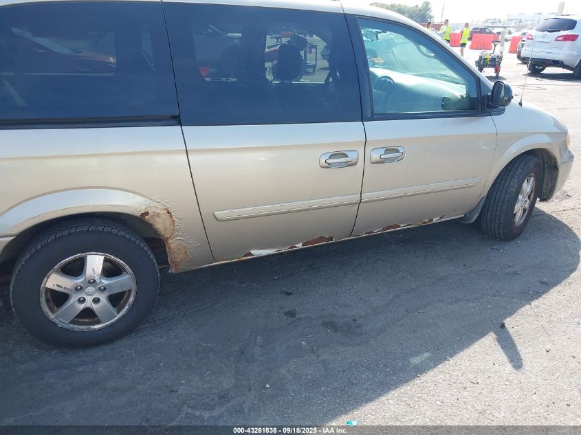 2007 Dodge Grand Caravan Sxt VIN: 2D4GP44LX7R266067 Lot: 43261836