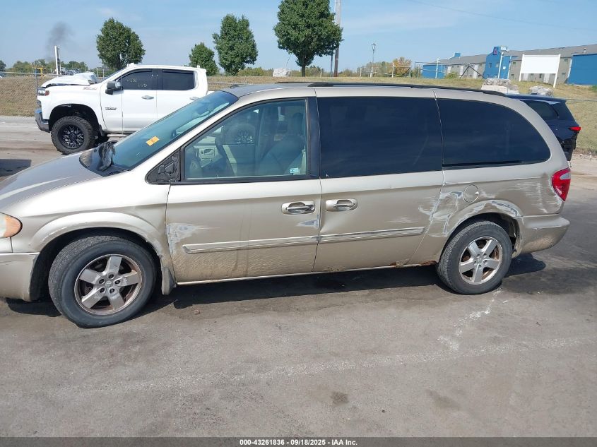 2007 Dodge Grand Caravan Sxt VIN: 2D4GP44LX7R266067 Lot: 43261836
