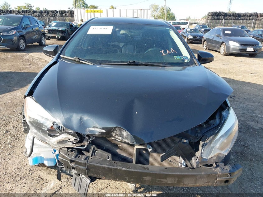 2016 Toyota Corolla L VIN: 2T1BURHE0GC684503 Lot: 43261847