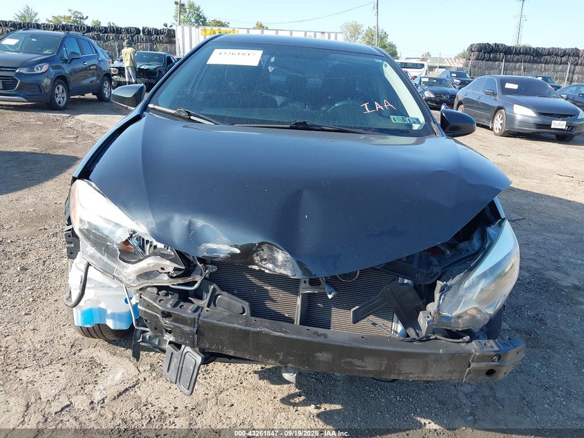 2016 Toyota Corolla L VIN: 2T1BURHE0GC684503 Lot: 43261847