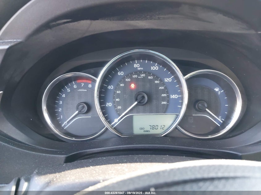 2016 Toyota Corolla L VIN: 2T1BURHE0GC684503 Lot: 43261847