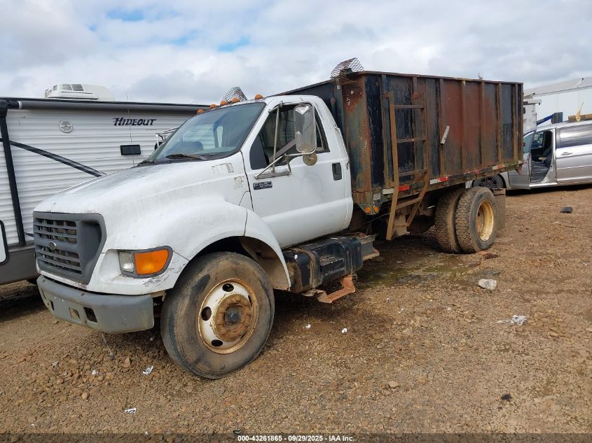 2001 Ford F-650 Xl/Xlt VIN: 3FDNF65H61MA21550 Lot: 43261865