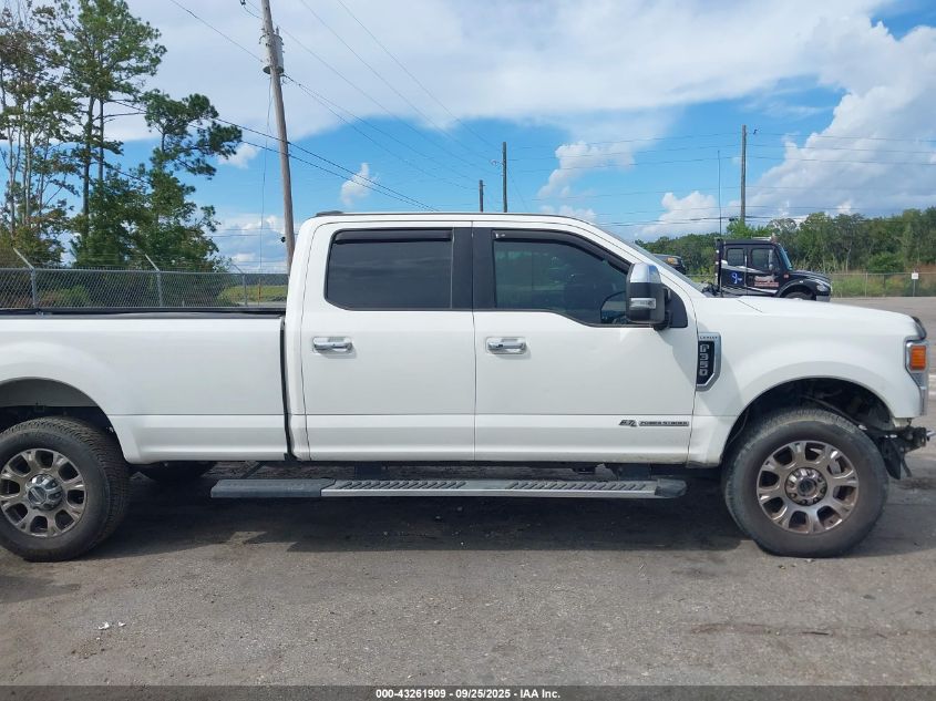 2020 Ford F-350 Lariat VIN: 1FT8W3BT7LEE93080 Lot: 43261909