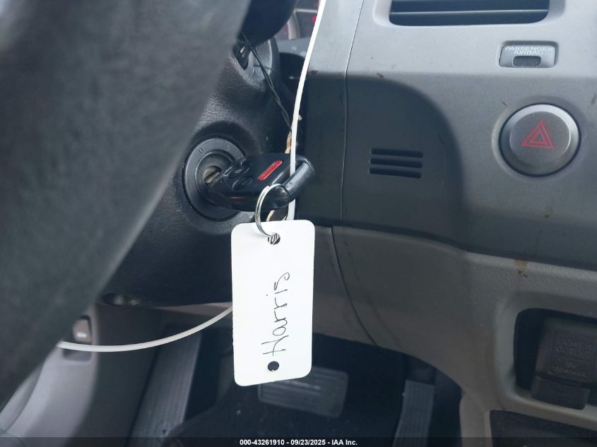 2009 Honda Civic Lx VIN: 2HGFA16509H531743 Lot: 43261910