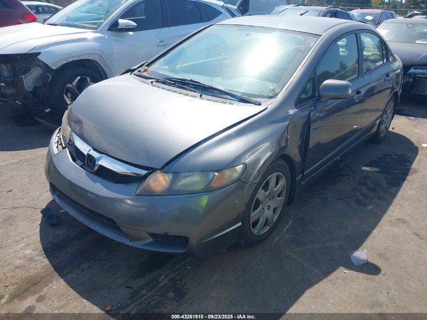 2009 Honda Civic Lx VIN: 2HGFA16509H531743 Lot: 43261910