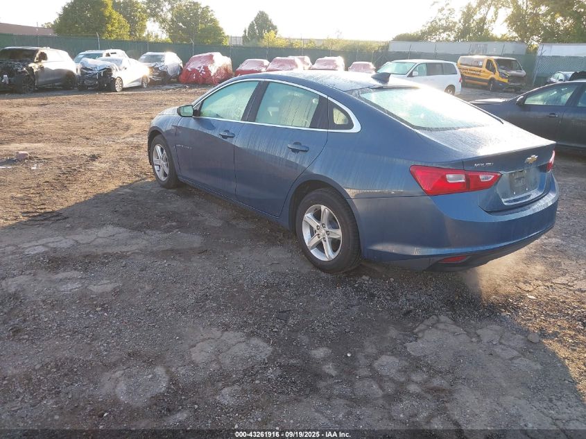 2024 Chevrolet Malibu Fwd 1Fl blue sedan gasoline 1G1ZC5ST7RF233928 photo #4