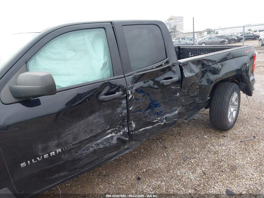 2018 Chevrolet Silverado 1500 Custom VIN: 1GCVKPEC6JZ357465 Lot: 43261980