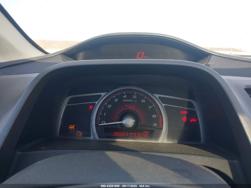 2007 Honda Civic Si VIN: 2HGFG215X7H700143 Lot: 43261998