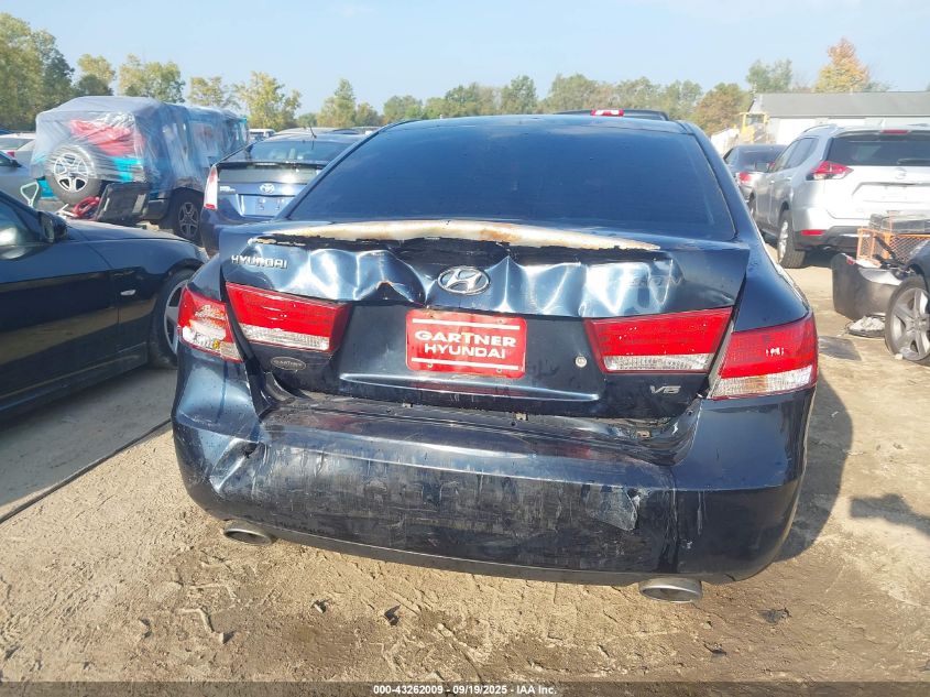 2006 Hyundai Sonata Gls V6/Lx V6 VIN: 5NPEU46F36H026066 Lot: 43262009