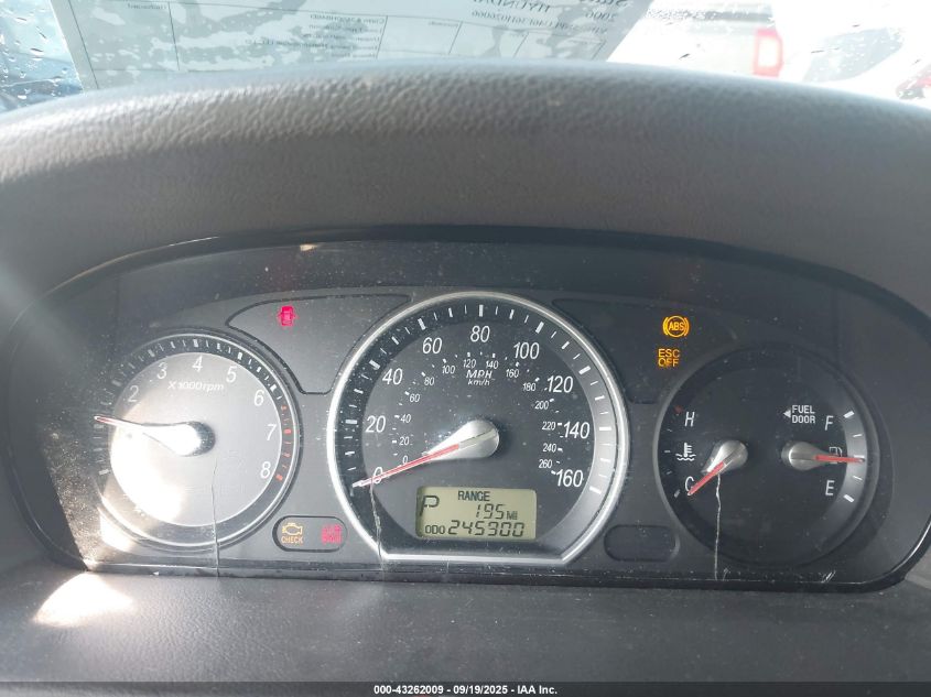 2006 Hyundai Sonata Gls V6/Lx V6 VIN: 5NPEU46F36H026066 Lot: 43262009