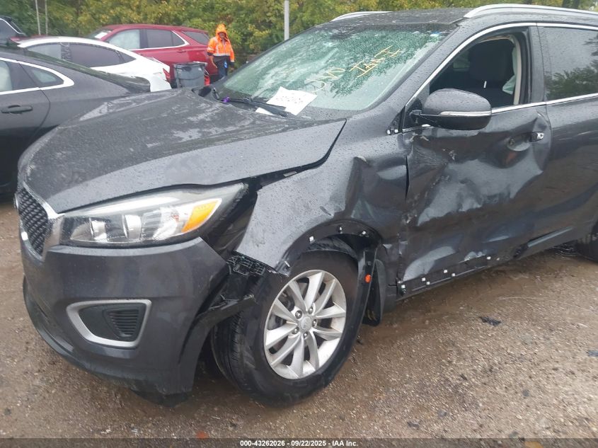 2016 Kia Sorento 2.4L Lx VIN: 5XYPG4A32GG047755 Lot: 43262026