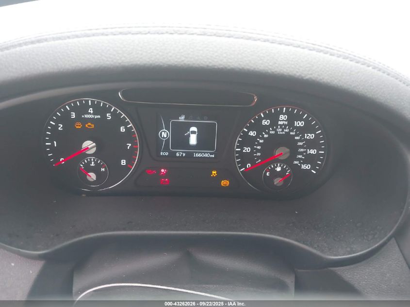 2016 Kia Sorento 2.4L Lx VIN: 5XYPG4A32GG047755 Lot: 43262026