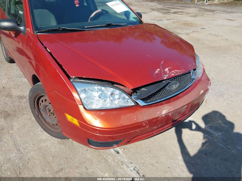 2005 Ford Focus Zx3 VIN: 3FAFP31N85R154468 Lot: 43262063