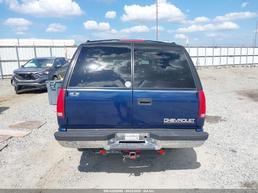 1998 Chevrolet Suburban 1500 VIN: 1GNEC16R5WJ301978 Lot: 43262068