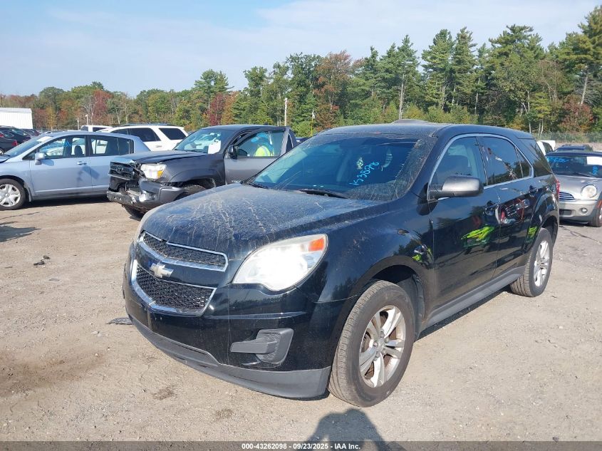 2013 Chevrolet Equinox Ls VIN: 2GNFLCEK9D6371126 Lot: 43262098