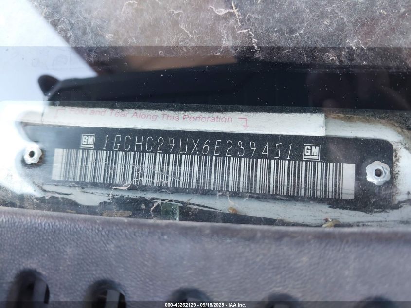 2006 Chevrolet Silverado 2500Hd Ls VIN: 1GCHC29UX6E239451 Lot: 43262129