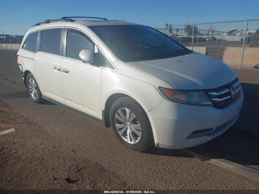 Vin: 5fnrl5h60fb099370, lot: 43756712, honda odyssey ex-l 2015 img_1
