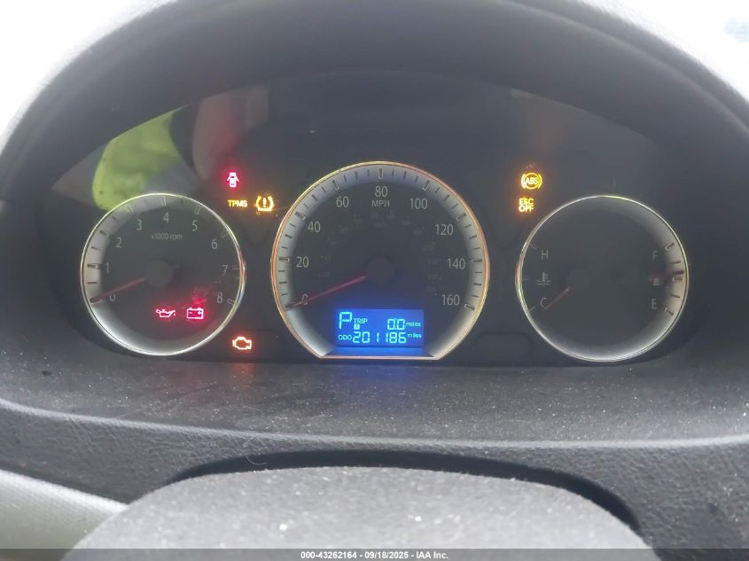 2009 Hyundai Sonata Gls VIN: 5NPET46C59H557864 Lot: 43262164