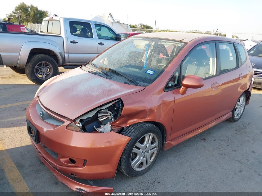 JHMGD38607S024857 2007 HONDA FIT photo no. 2