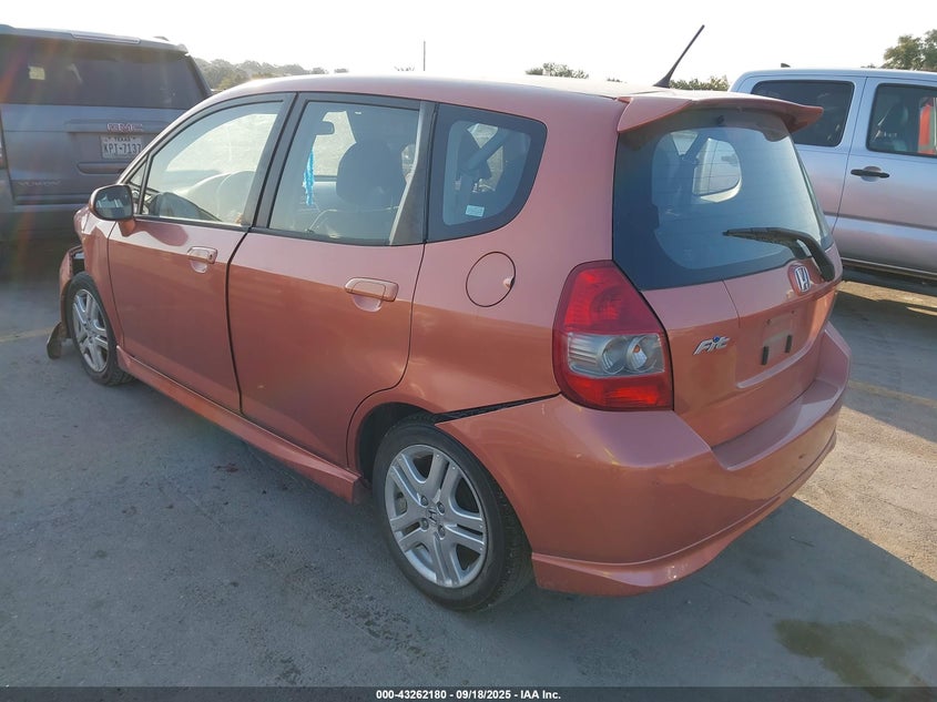 JHMGD38607S024857 2007 HONDA FIT photo no. 3