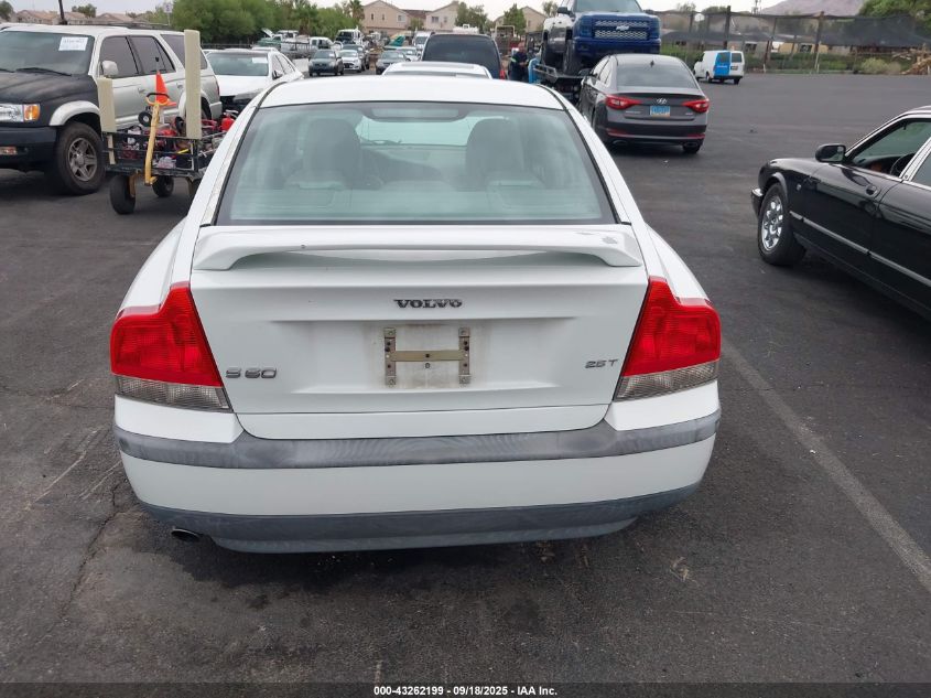 2004 Volvo S60 2.5T VIN: YV1RS59V542351665 Lot: 43262199