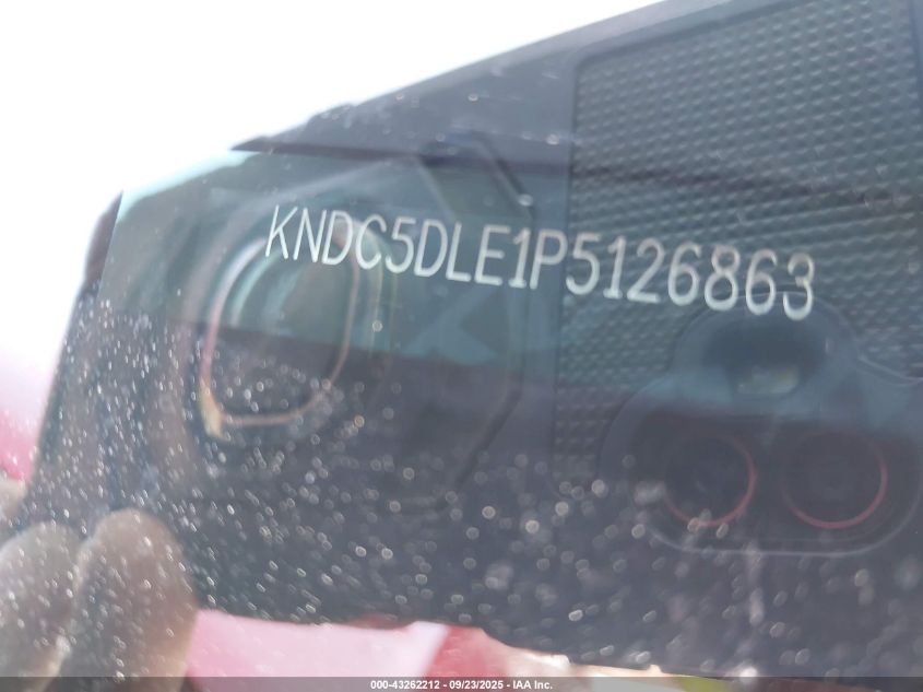 2023 Kia Ev6 Gt VIN: KNDC5DLE1P5126863 Lot: 43262212