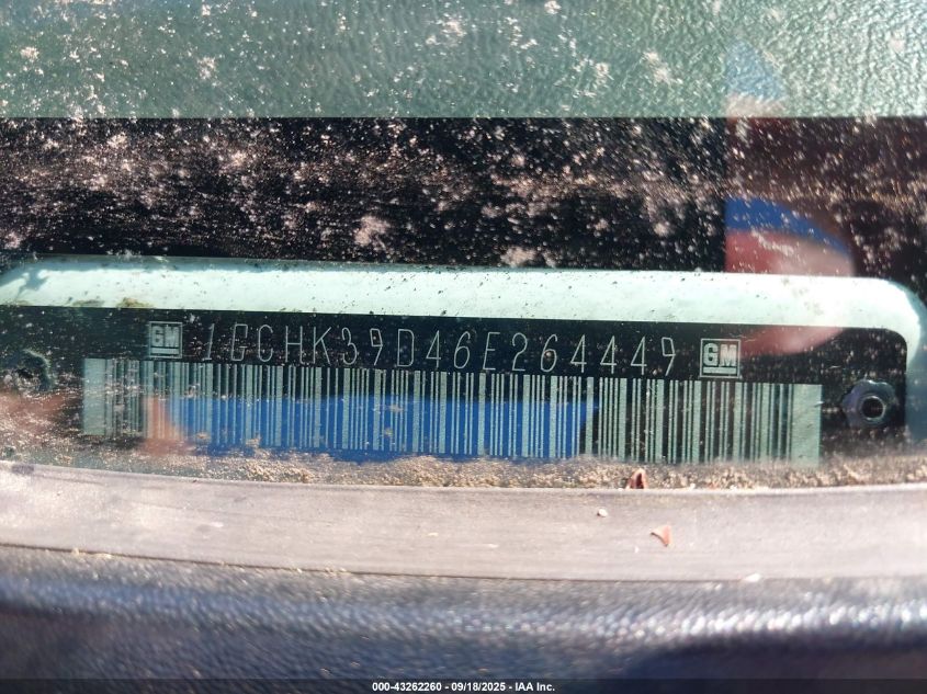 2006 Chevrolet Silverado 3500 Lt1 VIN: 1GCHK39D46E264449 Lot: 43262260