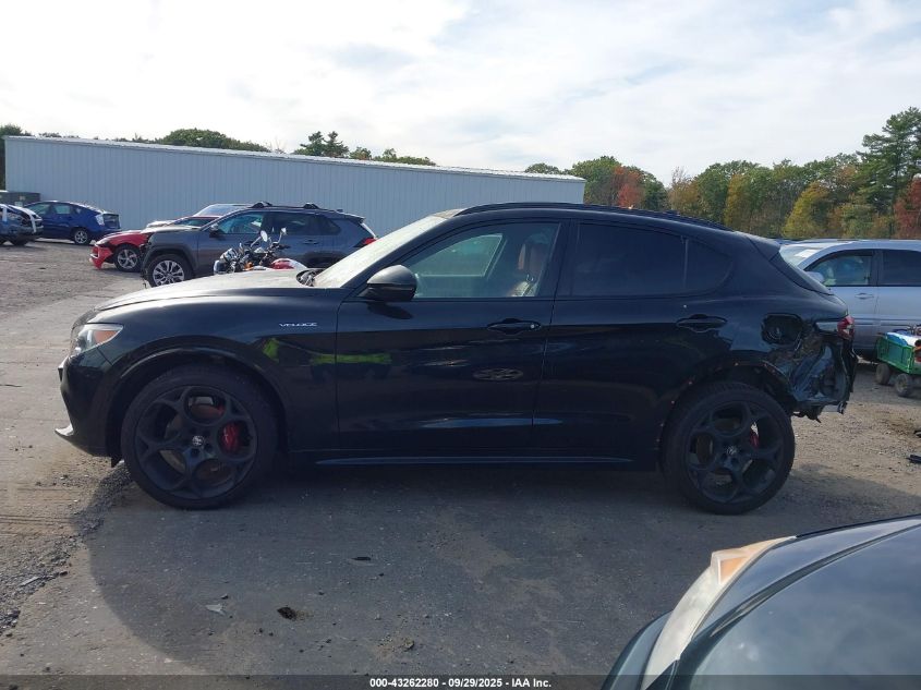 2022 Alfa Romeo Stelvio Veloce Ti Awd VIN: ZASPAKBN0N7D25107 Lot: 43262280
