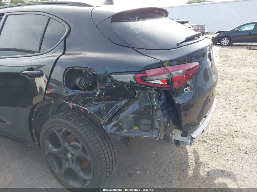 2022 Alfa Romeo Stelvio Veloce Ti Awd VIN: ZASPAKBN0N7D25107 Lot: 43262280