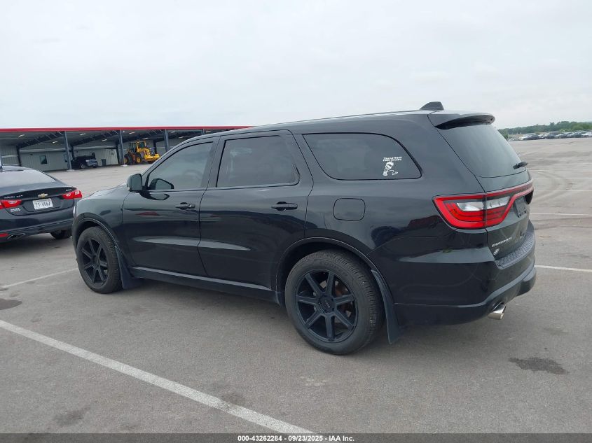 2018 Dodge Durango R/T Awd VIN: 1C4SDJCT6JC160800 Lot: 43262284