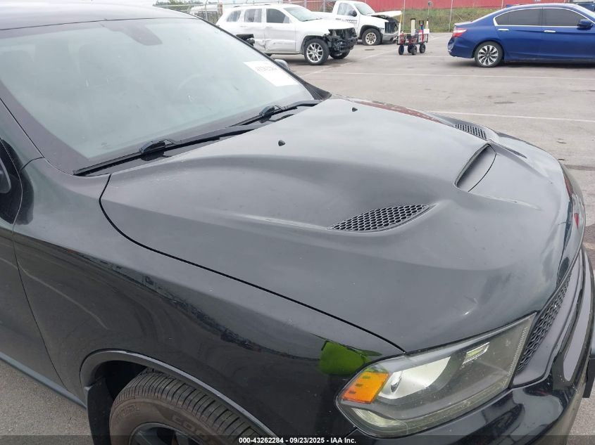 2018 Dodge Durango R/T Awd VIN: 1C4SDJCT6JC160800 Lot: 43262284