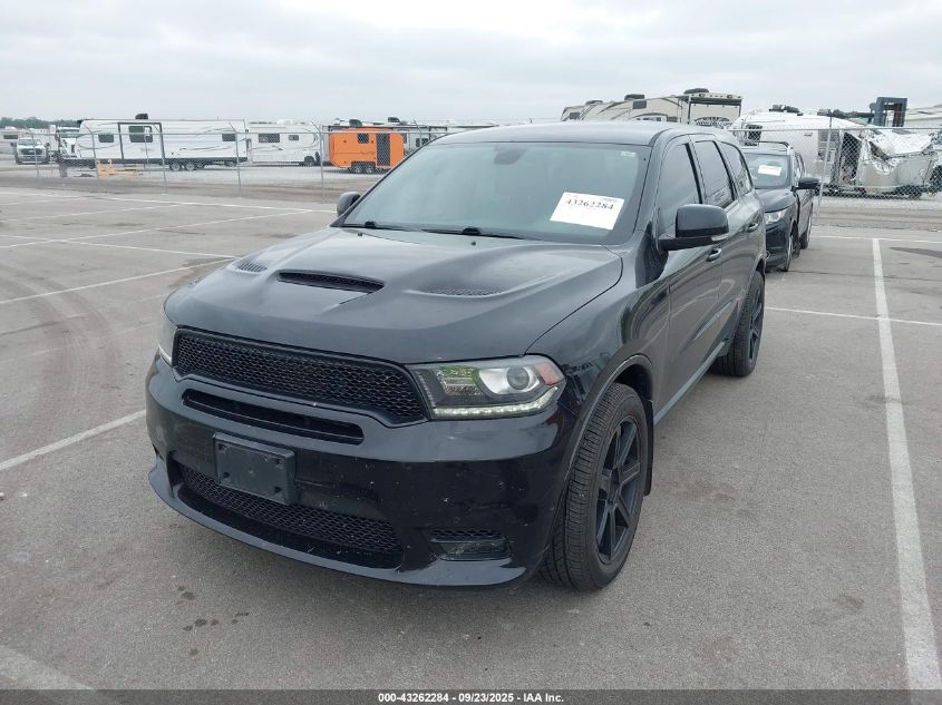 2018 Dodge Durango R/T Awd VIN: 1C4SDJCT6JC160800 Lot: 43262284