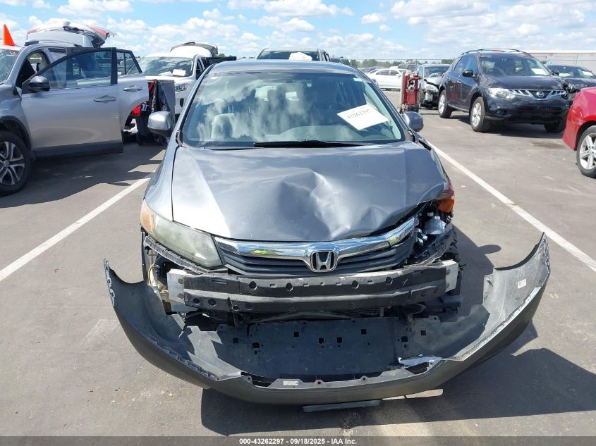 2012 Honda Civic Lx VIN: 19XFB2F55CE046597 Lot: 43262297