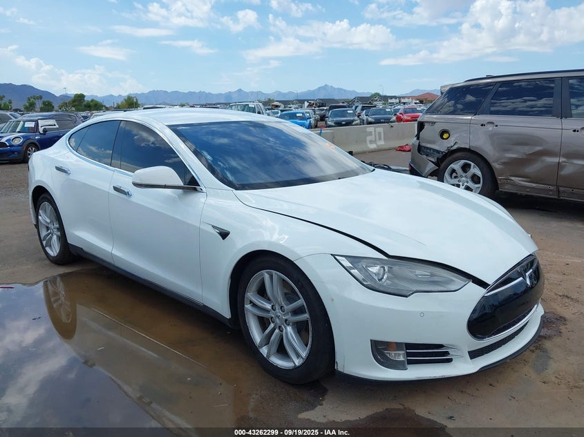 5YJSA1H17EFP41604 2014 Tesla Model S P85 auction photo 1