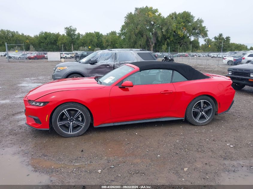 2024 Ford Mustang Ecoboost Premium VIN: 1FAGP8UHXR5117020 Lot: 43262303