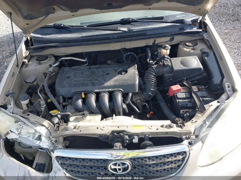 2007 Toyota Corolla Le VIN: 2T1BR32E37C806617 Lot: 43262319