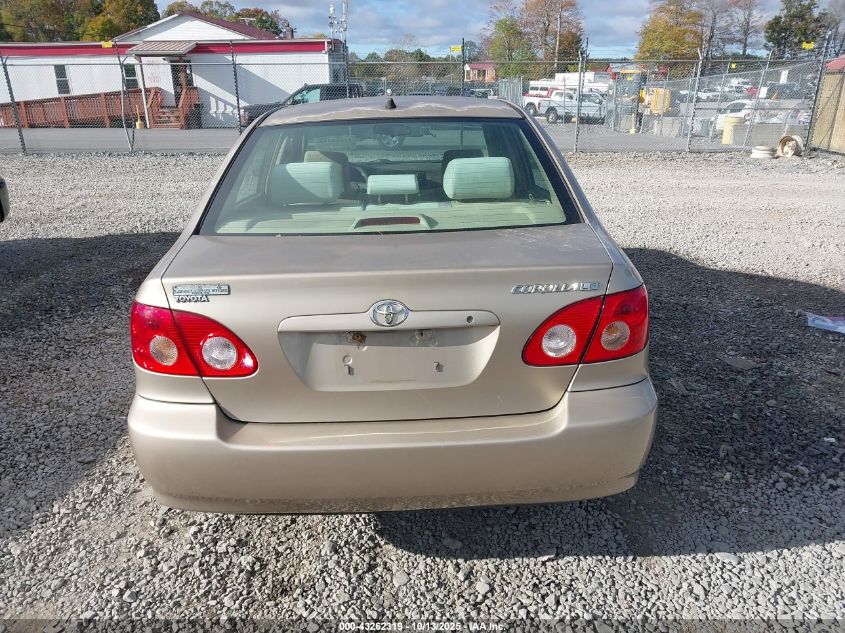 2007 Toyota Corolla Le VIN: 2T1BR32E37C806617 Lot: 43262319