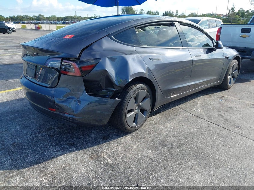 2023 Tesla Model 3 Rear-Wheel Drive VIN: 5YJ3E1EA7PF482841 Lot: 43262322