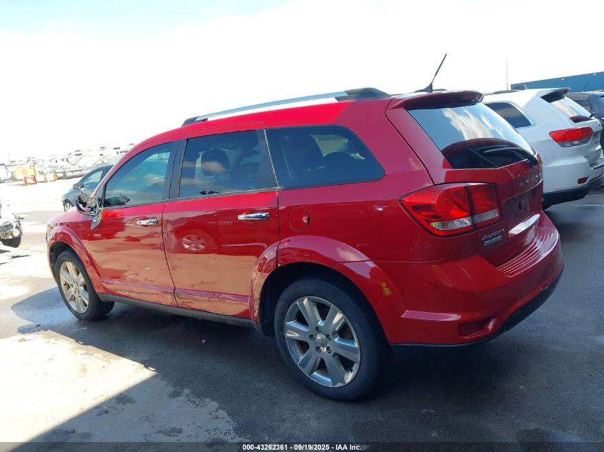 2013 Dodge Journey Crew VIN: 3C4PDCDG1DT509969 Lot: 43262361