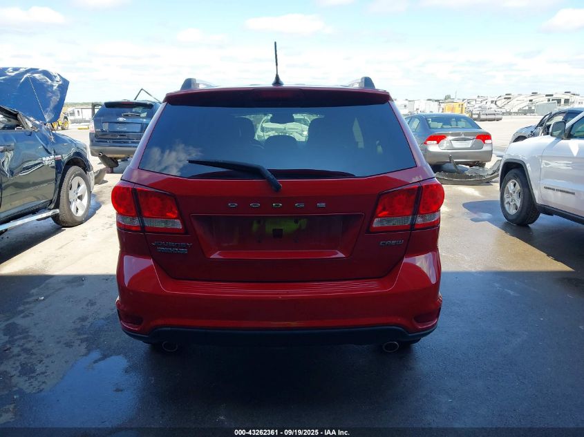 2013 Dodge Journey Crew VIN: 3C4PDCDG1DT509969 Lot: 43262361