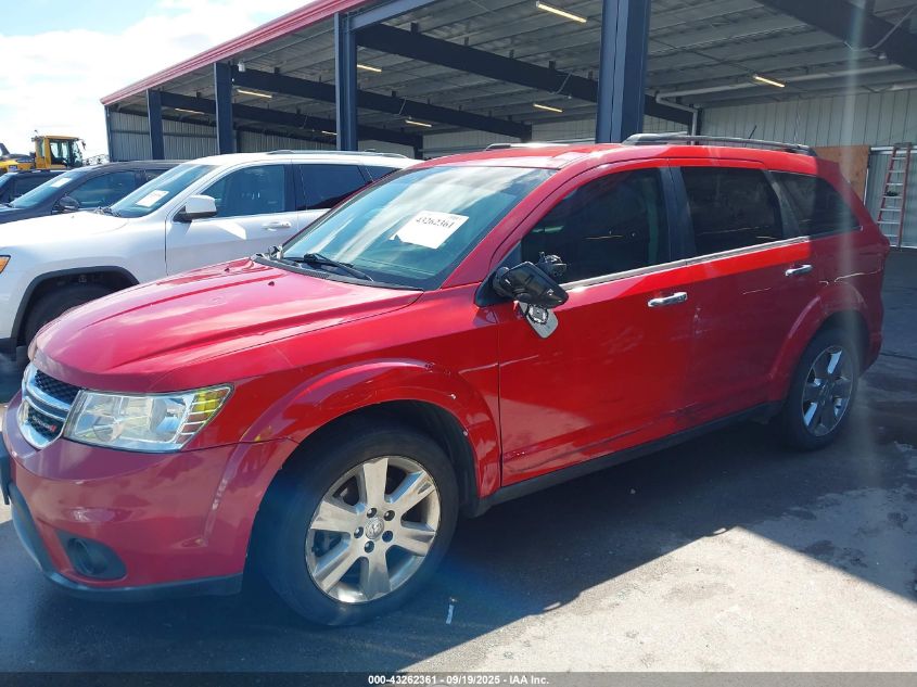 2013 Dodge Journey Crew VIN: 3C4PDCDG1DT509969 Lot: 43262361